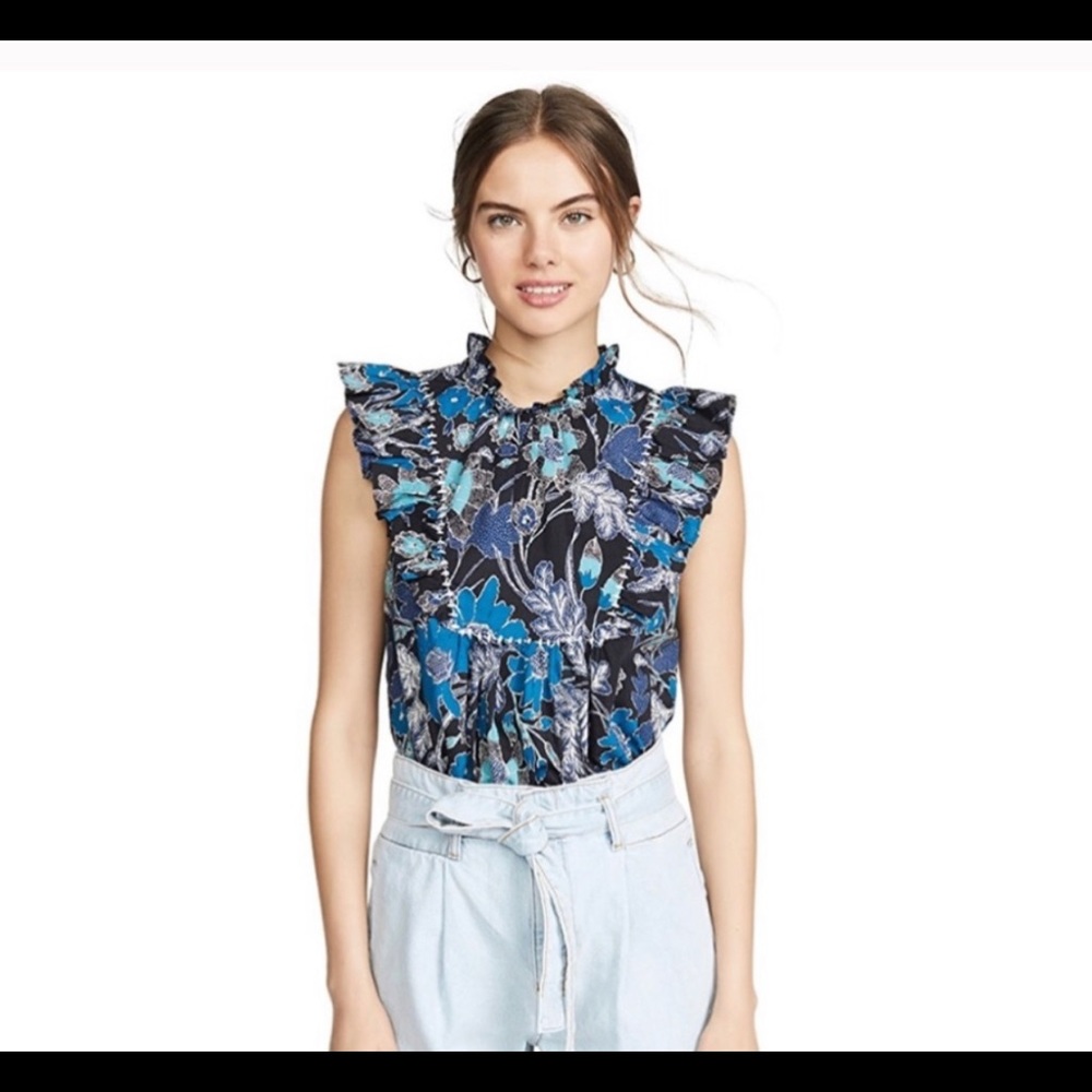 Ulla Johnson Ida Floral Top